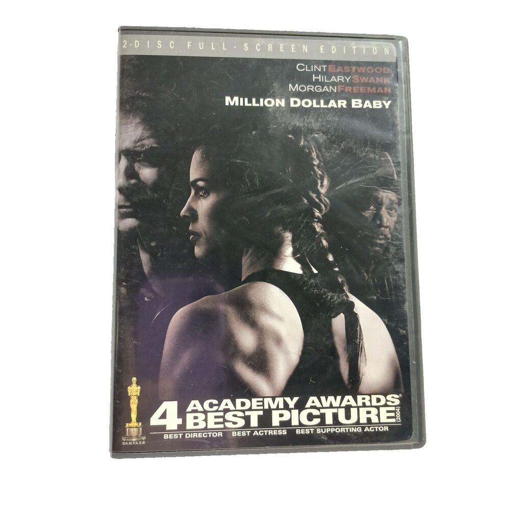 Million Dollar Baby 2 DVD Set Full Screen Condition Clint Eastwood